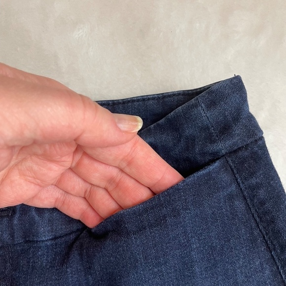 ❌SOLD Vintage Y2K 90s High Waisted Boho Wide Leg Trouser Jeans by The Limited 10 - Picture 3 of 7